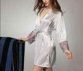 Silk Slip Sexy Lady's Sleepwear